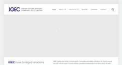 Desktop Screenshot of ioec.co.za